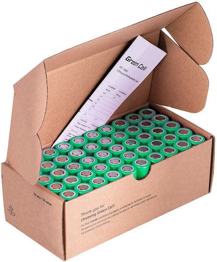 Green Cell 50gc18650nmc29 Household Battery Rechargeable 18650 Lithium-ion Li-ion Battery