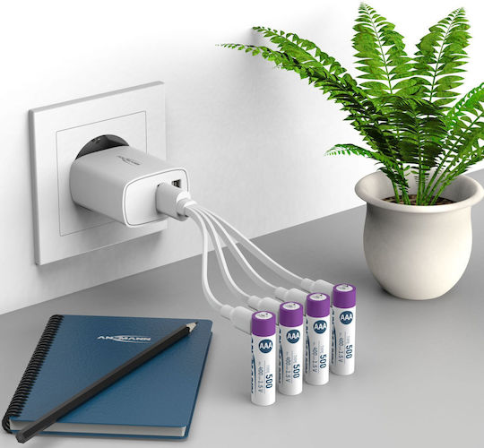 Ansmann Επαναφορτιζόμενη Μπαταρία AAA 400mAh