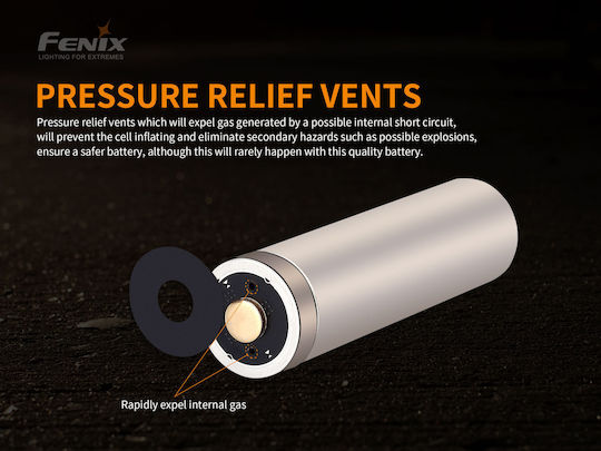 Fenix FE21700USB Επαναφορτιζόμενη Μπαταρία 21700 Li-ion 5000mAh 3.6V 1τμχ