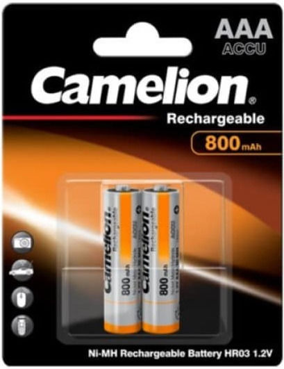 Pals Baterii Reîncărcabile AAA Ni-MH 800mAh 1.2V 2buc