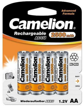 Camelion Επαναφορτιζόμενες Μπαταρίες AA Ni-MH 2500mAh 1.2V 4τμχ