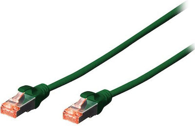 Digitus S/FTP Cat.6 Καλώδιο Δικτύου Ethernet 3m Πράσινο 10τμχ