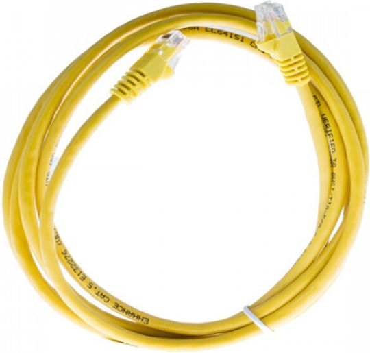 Cisco U/UTP Cat.6 (Gigabit) Καλώδιο Δικτύου Ethernet 1.8m Κίτρινο