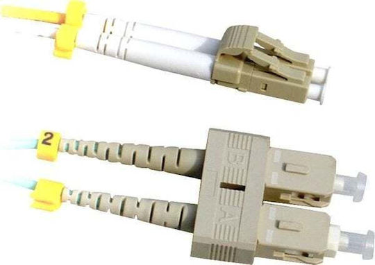 Lanview Lanview Optical Fiber Cable LC-SC 5m Multicolour