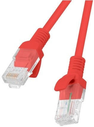 Lanberg U/UTP Cat.6 Ethernet Network Cable 15m Red 1pcs