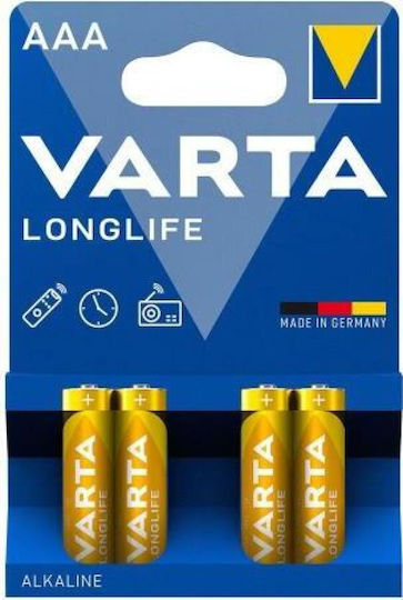 Varta LongLife Alkaline Batterien AAA 1.5V 4Stück