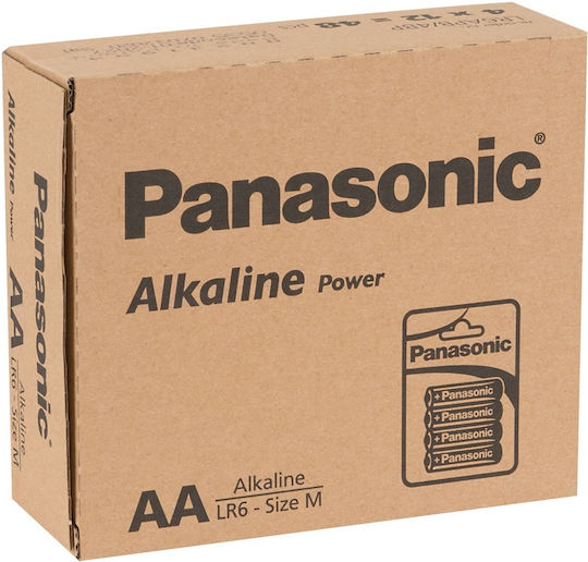 Panasonic Αλκαλικές Μπαταρίες AA 1.5V 4τμχ