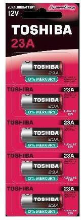 Toshiba Alkaline Batterien A23 1.5V 5Stück