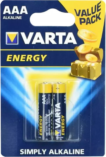 Varta Energy Alkaline Batterien AAA 1.5V 2Stück