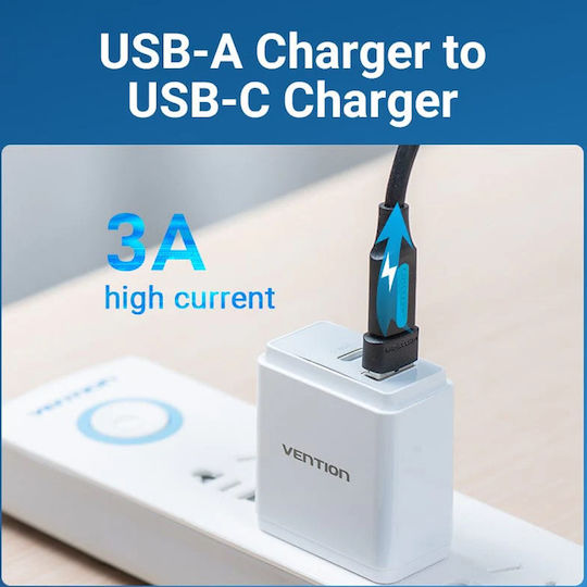 Vention Μετατροπέας USB-A male σε USB-C female 1τμχ CDWB0