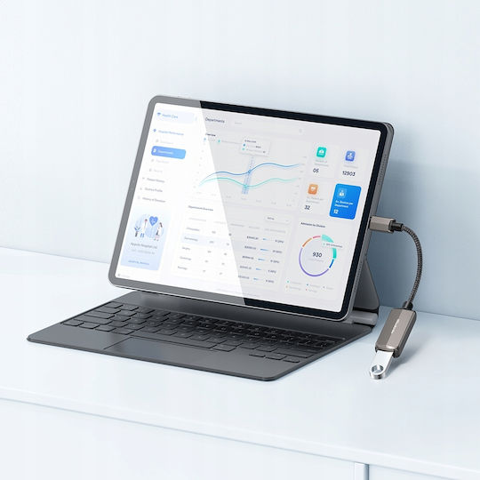 Mcdodo OTG 2v1 Μετατροπέας Lightning male σε Lightning / USB-A female 1τμχ
