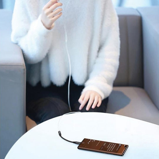 Usams Au16 Converter USB-C male to 3.5mm female White 1pcs