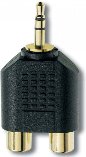 Inakustik Μετατροπέας 3.5mm male σε RCA 2x female (0081381)