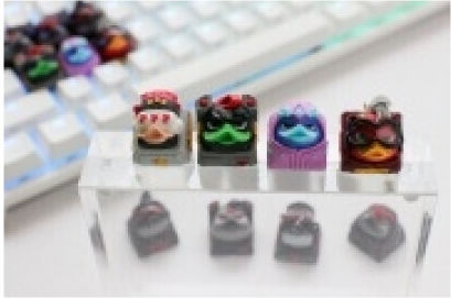 Ducky X Hotkeys League Rocket Keycap