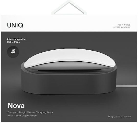 Uniq UNIQ-NOVA-DARKGREY Nova Magic Mouse Docking Station Dark Grey