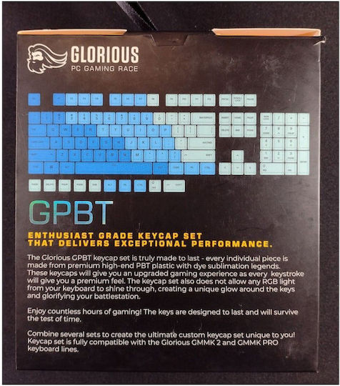 Glorious PC Gaming Race GPBT Keycaps Keycap