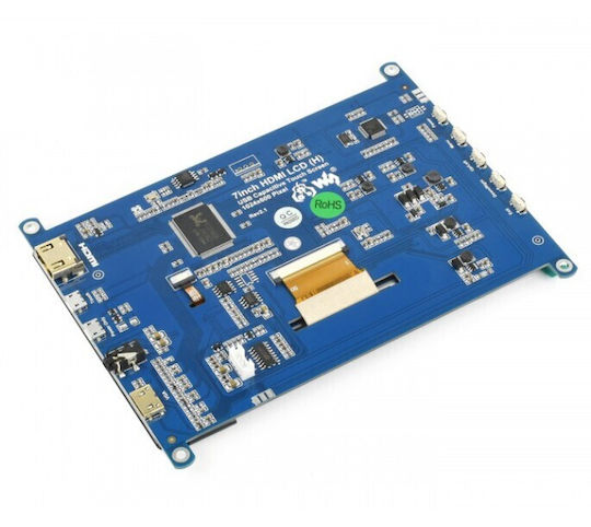 Waveshare Pi Display 7" HDMI 1024x600 IPS Capacitive Touchscreen USB (WHS14628)