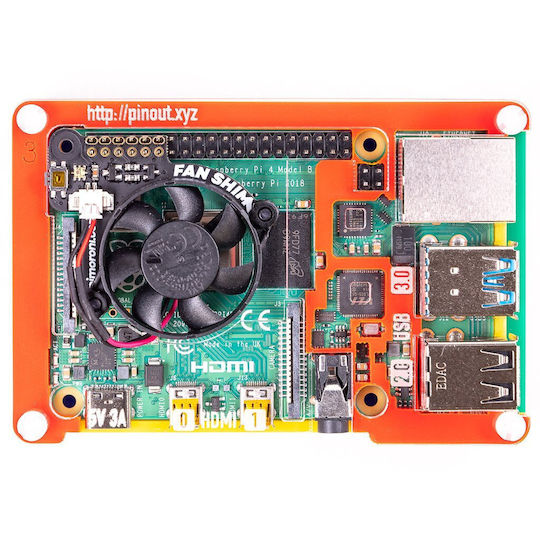 Pimoroni Pibow Case for Raspberry Pi 4 - Rainbow (PIM465)