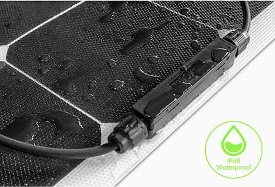 Invictus SRF-105 Εύκαμπτο Πολυκρυσταλλικό Φωτοβολταϊκό Πάνελ 105W 920x540x3mm