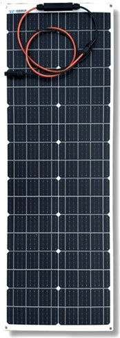 HM45060 Flexibel Monokristallin Solarmodul 60W 12V 1015x345x3mm