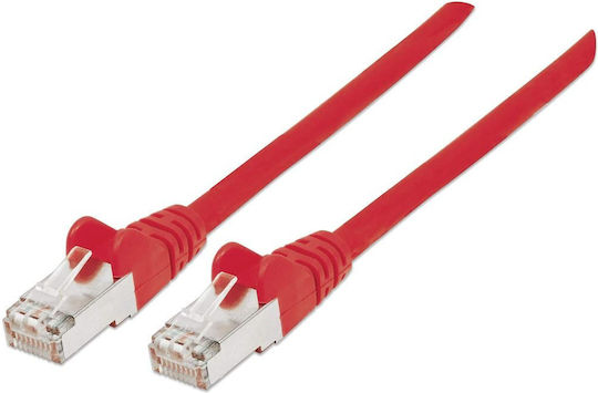 Intellinet S/FTP Cat.7 (10Gbps) Cablu De Rețea Ethernet 0.5m Roșu