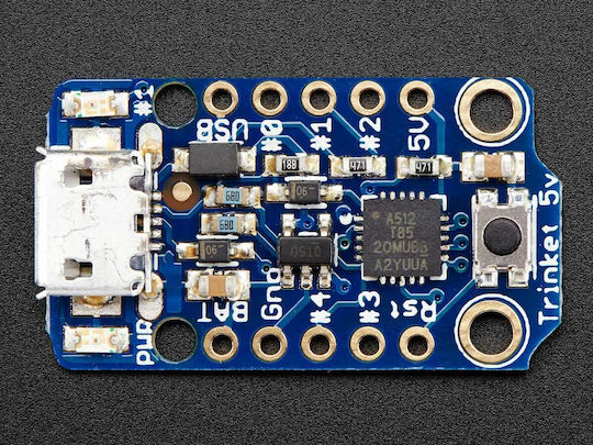 Adafruit Trinket Mini Microcontroller - 5V Logic