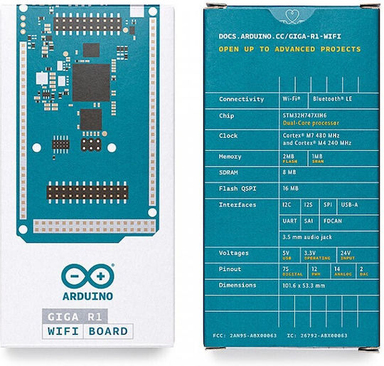 Arduino GIGA R1 WiFi Board για Arduino