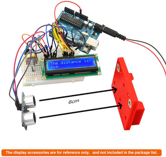 Keyestudio HR-SR04 Ultrasonic Module για Arduino 3τμχ