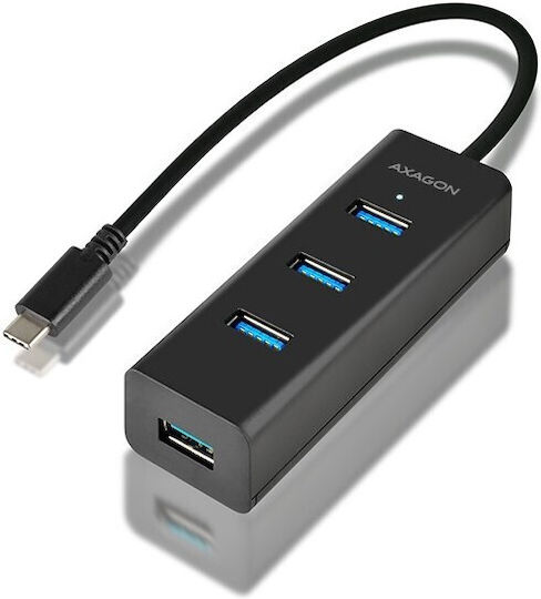 Axagon USB Hub 4 Ports USB 3.0 with USB-C Connection