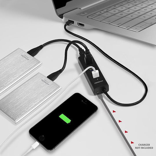 Axagon Hub 4 Θυρών USB 3.0 με σύνδεση USB-A
