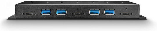 Lindy Hub 7 Θυρών USB 3.1 με σύνδεση USB-C