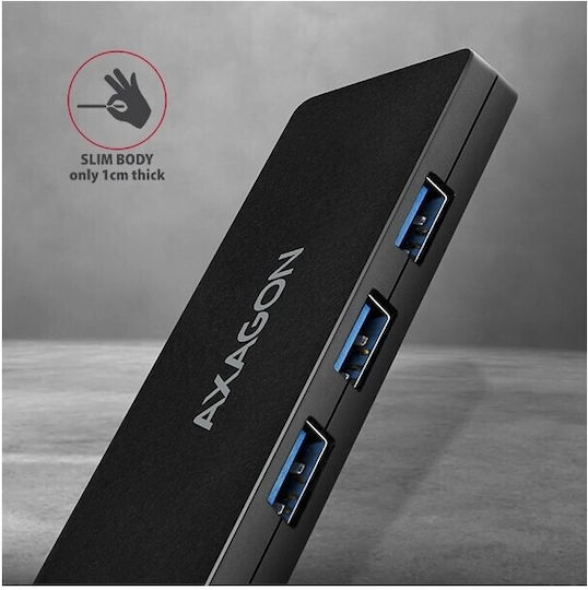 Axagon Hub 4 Θυρών USB 3.2 με σύνδεση USB-A