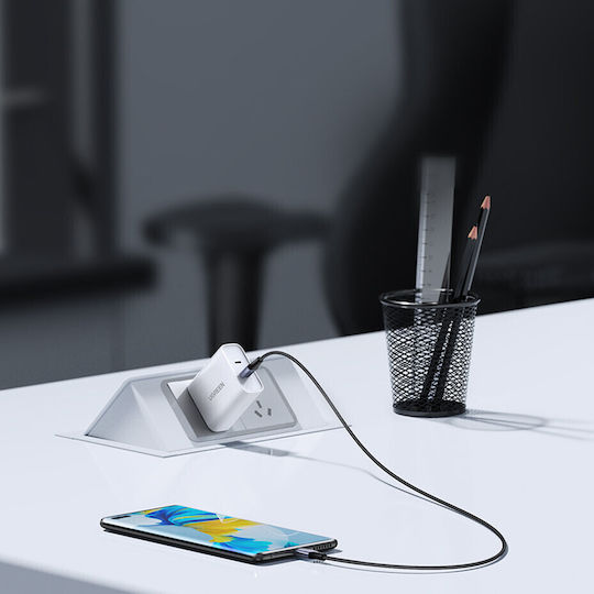 Ugreen USB 2.0 Cable USB-C male - USB-C 240W PD Γκρι 2m 90440
