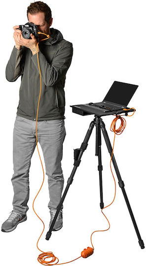 Tether Tools Regular USB 2.0 Cablu USB-C bărbătesc - USB-C Portocaliu 9.4m (CUC31R-ORG)