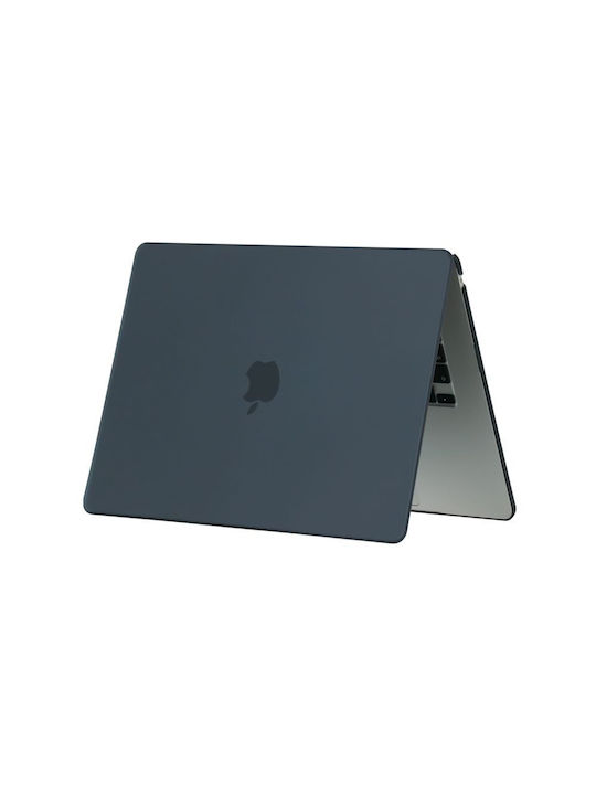 Tech-Protect Smartshell Macbook Air 15 M2 (2023) Κάλυμμα για Laptop 15" σε Μαύρο χρώμα