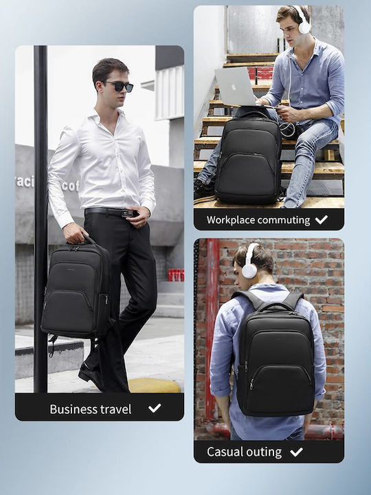 Tigernu Αδιάβροχη Τσάντα Πλάτης για Laptop 17" σε Μαύρο χρώμα T-B3189