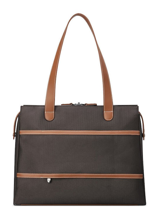 Delsey Chatelet Air 2.0 Τσάντα Ώμου / Χειρός για Laptop 15" Brown