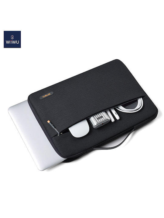 Wiwu Pilot Αδιάβροχη Τσάντα Ώμου / Χειρός για Laptop 13" σε Μαύρο χρώμα