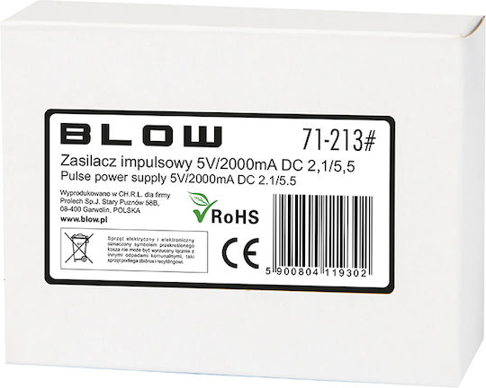 Blow Adaptor Universal De Alimentare 5 Până La 2A Cu Putere 10W (71-213)