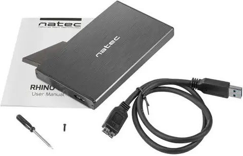 Natec Θήκη για Σκληρό Δίσκο 2.5" SATA III με σύνδεση USB 3.0 / SATA