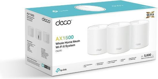 TP-LINK Deco X10 v1 Access Point Wi‑Fi 6 Dual Band (2.4 & 5GHz) White