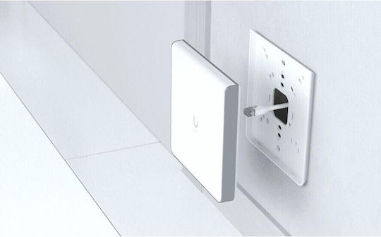 Ubiquiti UniFi6 Enterprise In-Wall Access Point Wi‑Fi 6E Tri Band (2.4 & 5 & 6GHz) White