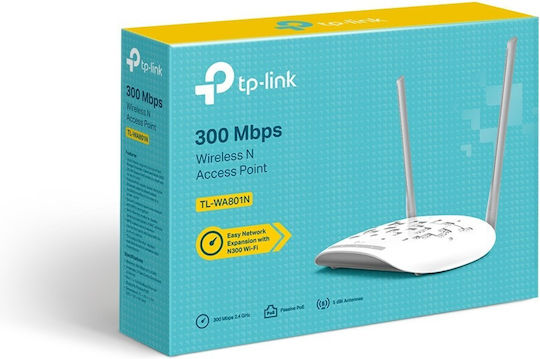 TP-LINK TL-WA801N v1 Punct de acces Wi-Fi 4 Bandă unică (2.4GHz)