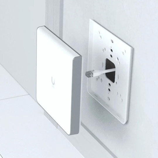 Ubiquiti UniFi6 Enterprise In-Wall Access Point Wi‑Fi 6E Tri Band (2.4 & 5 & 6GHz) White