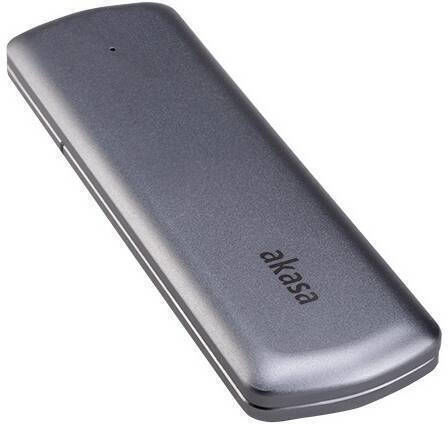Akasa Case for Hard Drive M.2 PCI Express / SATA III with Connection USB 3.2 Type-C