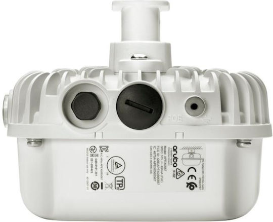 Aruba AP-565 Access Point Wi‑Fi 6 Dual Band (2.4 & 5GHz) Μονό Kit Λευκό