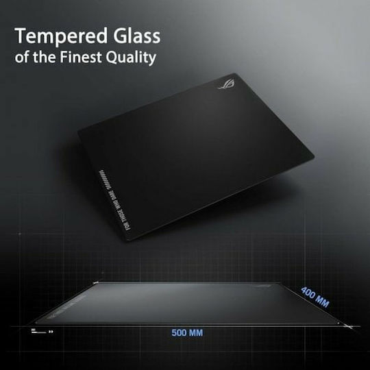 Asus Moonstone Ace L Black Edition Mouse Pad Μαύρο 90MP03L0-BPUA00