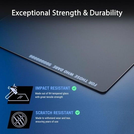 Asus Moonstone Ace L Black Edition Mouse Pad Μαύρο 90MP03L0-BPUA00