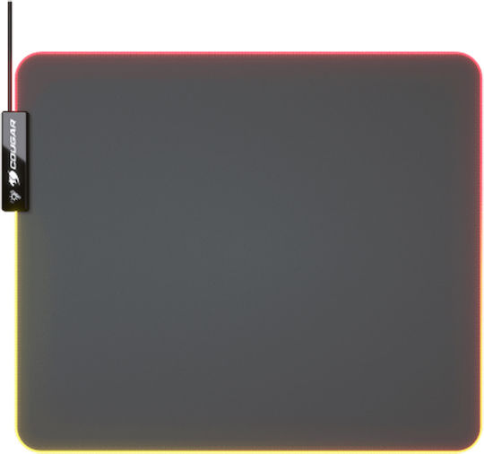 Cougar Neon Gaming Mouse Pad Medium (350mm) with RGB Lighting Black 3MNEOMAT.0001