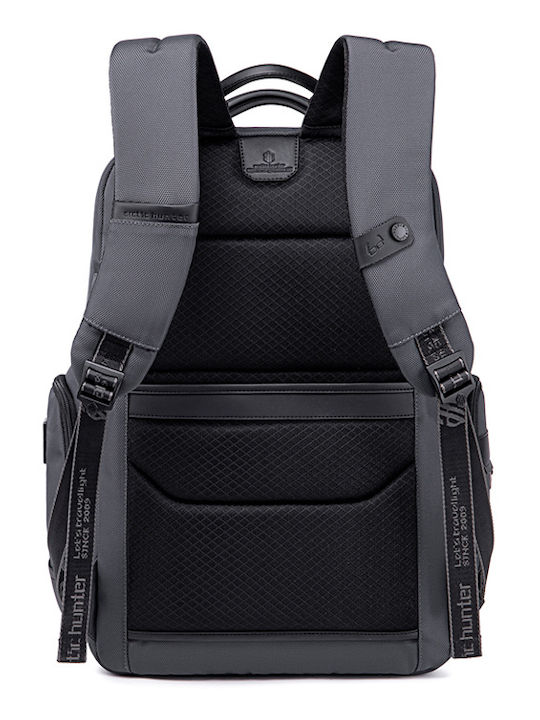 Arctic Hunter Αδιάβροχη Τσάντα Πλάτης για Laptop 17" με Θύρα USB σε Γκρι χρώμα B00544-GY